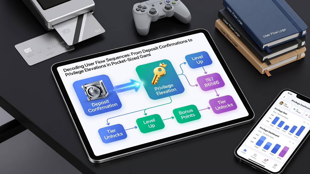 User progression dashboard in a mobile gaming app illustrating tier elevation after deposits