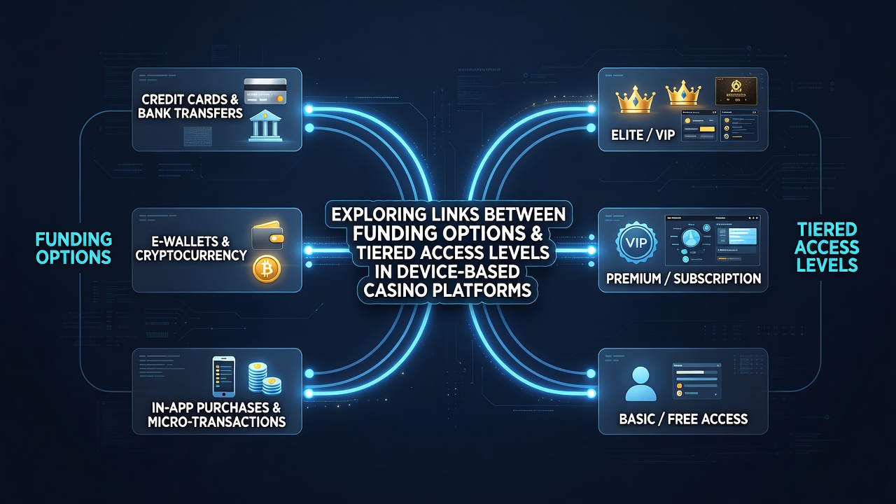 Mobile casino interface showing deposit options and tier progression indicators